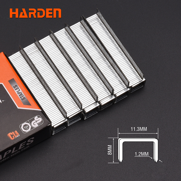 Picture of Harden 1000Pcs Staples 1.2 X 10mm Staple Wood Decorative Nail for Sofas Furniture 620829