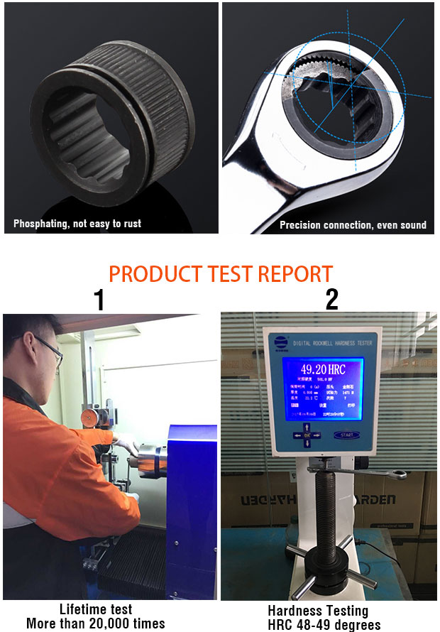 Picture of Harden 07mm Combination Spanner Wrench Spanner Fixed Flat Torque Head 541107