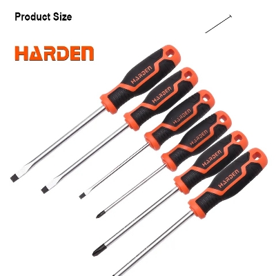 Picture of Harden 6Pcs Screwdriver Set Magnetic Precision Screw Drive 550396