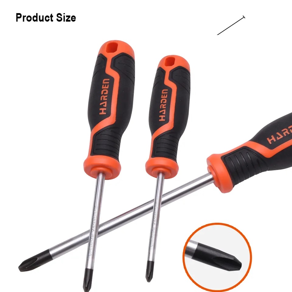 Picture of Harden 6Pcs Screwdriver Set Magnetic Precision Screw Drive 550396