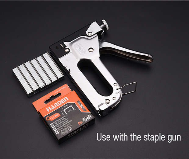 Picture of Harden 1000Pcs Staples 1.2 X 8mm Staple Wood Decorative Nail for Sofas Furniture 620828