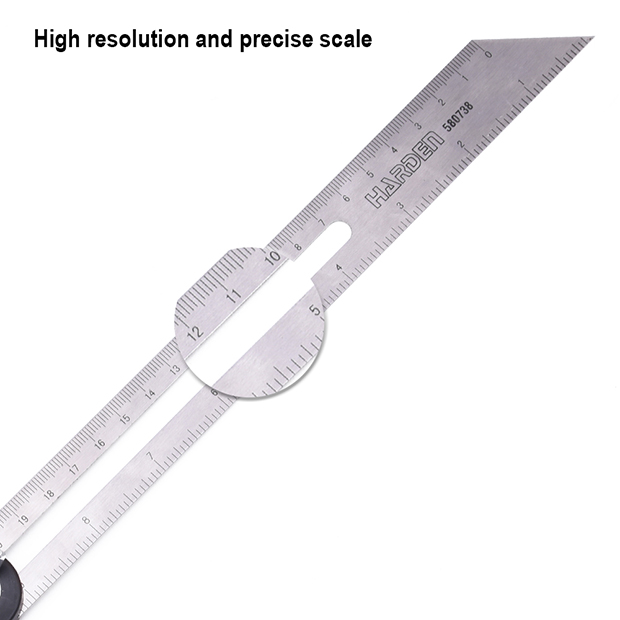 Picture of Harden 8" / 200mm Sliding Bevel Ruler 580738
