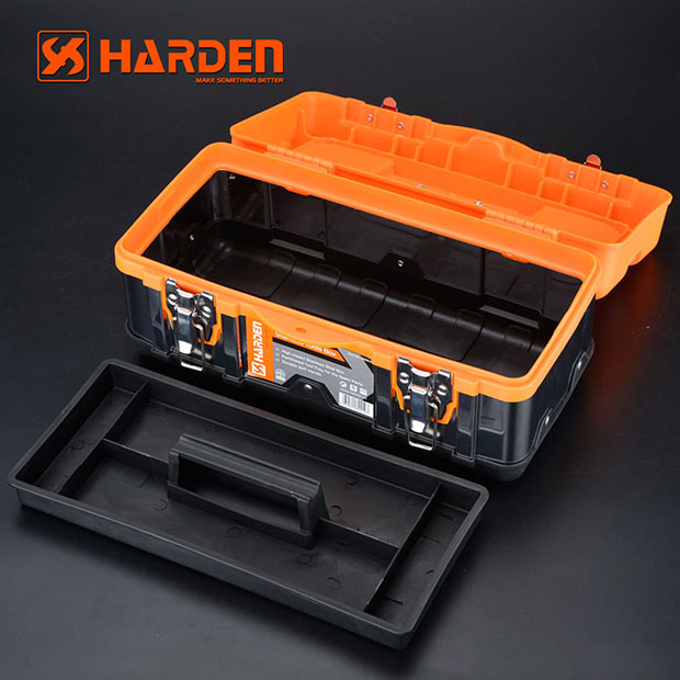 Picture of Harden 15" Professional Steel & ABS Tools Box ( 360x170x185mm) 520224