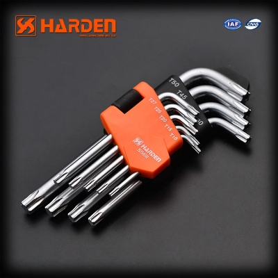 Picture of Harden 9Pcs Short Trox Key Wrench Professional 540601