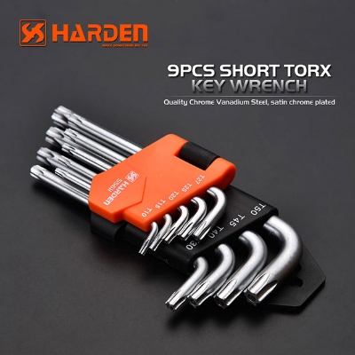 Picture of Harden 9Pcs Short Trox Key Wrench Professional 540601