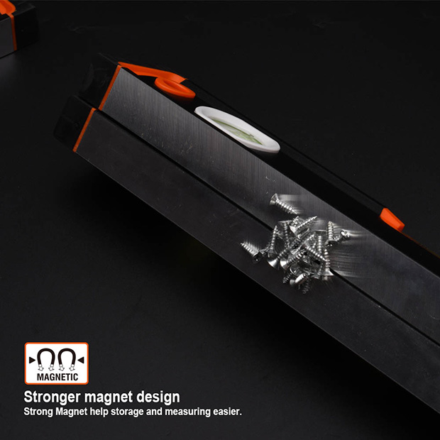 Picture of Harden 16" Spirit Level with Magnetic Design (400mm) and Heavy-Duty Aluminum Body 580534