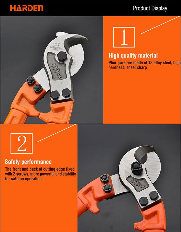 Picture of Harden Cable Cutter ( 18" / 24" / 32" / 36" / 42" )T8 Alloy Steel Professional High quality - Unrivaled Quality - Trendy