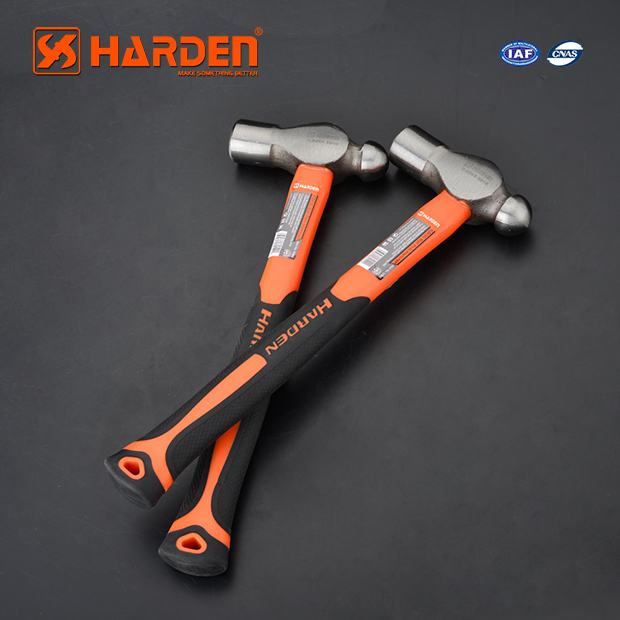 Picture of Harden Ball Pein Hammer Fiberglass Handle with 3 Size option (1lb 450g | 1.5lb 680g | 2lb 910g)