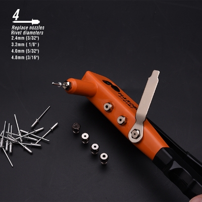 Picture of Harden 9.5" Hand Riveter Heavy Duty Manual Pruning Tool Alloy Steel Hand Riveter 610102