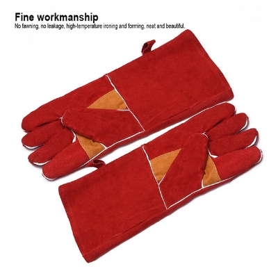 Picture of Harden 16＂ Welding Gloves top quality long welding gloves leather welding glove 766116