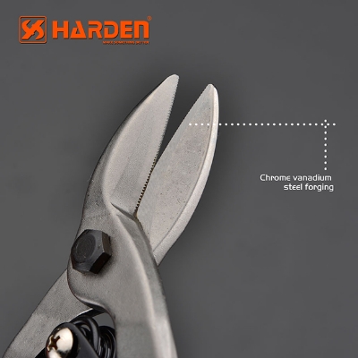 Picture of Harden 10" Aviation Snips Left Head ( Professional & Industrial ) Chrome Vanadium Left Aviation Tin Snip 570101