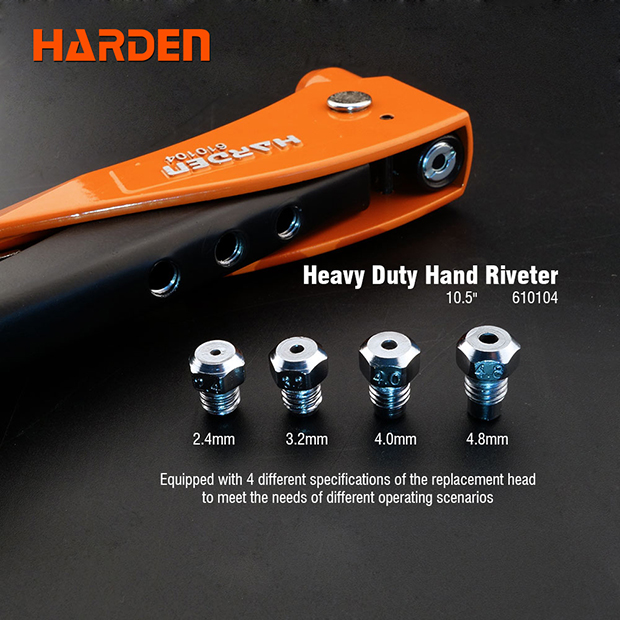 Picture of Harden 10.5" Hand Riveter Heavy Duty Professional  Hand Riveter 610106