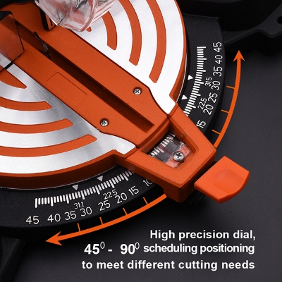 Picture of Harden 255mm Electric Mitre Saw 1350W Power Aluminum Cutting Portable Electric 255mm Mitre Saw 753522