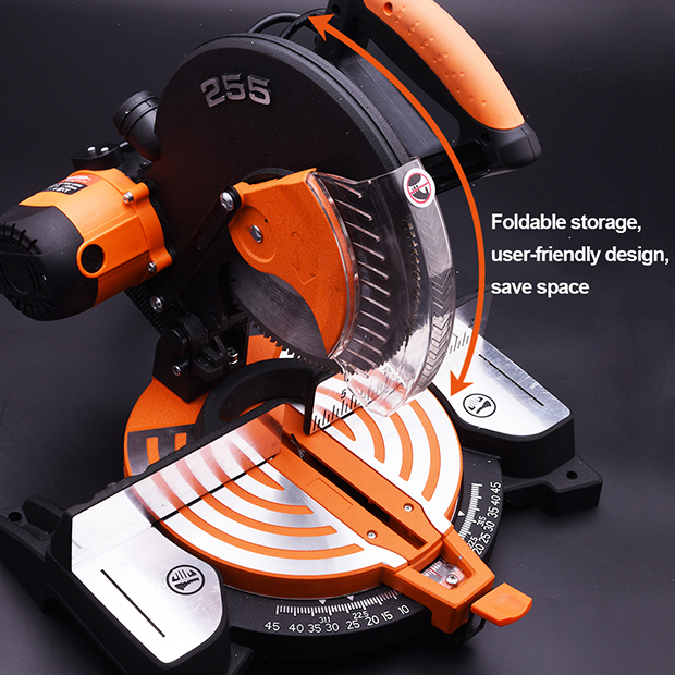 Picture of Harden 255mm Electric Mitre Saw 1350W Power Aluminum Cutting Portable Electric 255mm Mitre Saw 753522