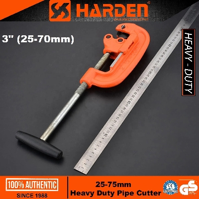Picture of Harden 25-75mm Professional Heavy Duty Pipe Cutter Factory Plumbing Tools High Quality Metal Steel Stainless Steel Pipe Cutter Manual Steel Pipe Cutter 600826