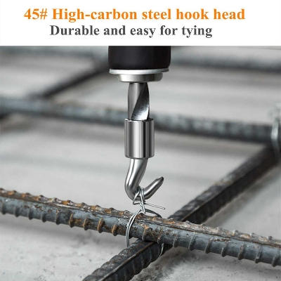 Picture of TANDT Steel Bar Strapping Device TT2019 Semi-automatic Rebar Hook Wire Twister Steel Bar Hook Steel Wire Winder Retractable Steel Wire Tie Strapping Machine  - Kings Trading