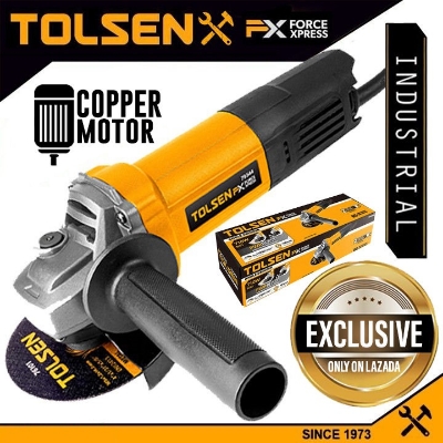 Picture of Tolsen 4" Angle Grinder 710W, 100mm, Copper Motor Model: 79544