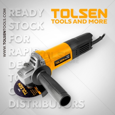 Picture of Tolsen 4" Angle Grinder 710W, 100mm, Copper Motor Model: 79544