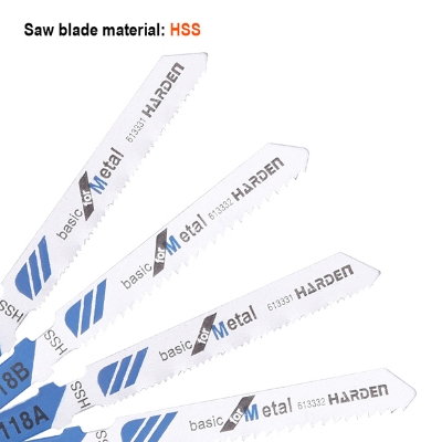 Picture of Harden 5Pcs Jig Saw Blade (T118A) Ideal for Metal Use 613331
