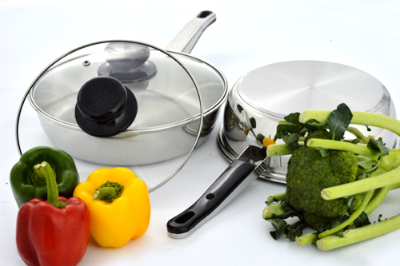 Buy Frying Pan With Glass Lid 20 cm  (Deep) at Best Price In Bangladesh