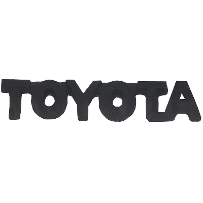 Picture of Car Monogram Logo-Toyota Black