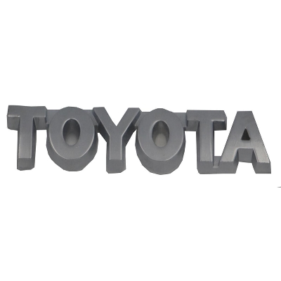 Picture of Car Monogram Logo-Toyota Silver
