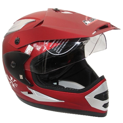 Picture of Aaron-Full Face MX-2 Plain- Matt Red