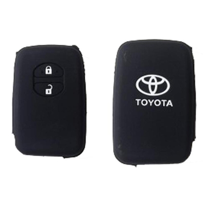 Picture of Toyota Silicone Protecting Remote Key Case Cover for 2 button Corolla Axio Allion Premio Yaris Aqua Auris