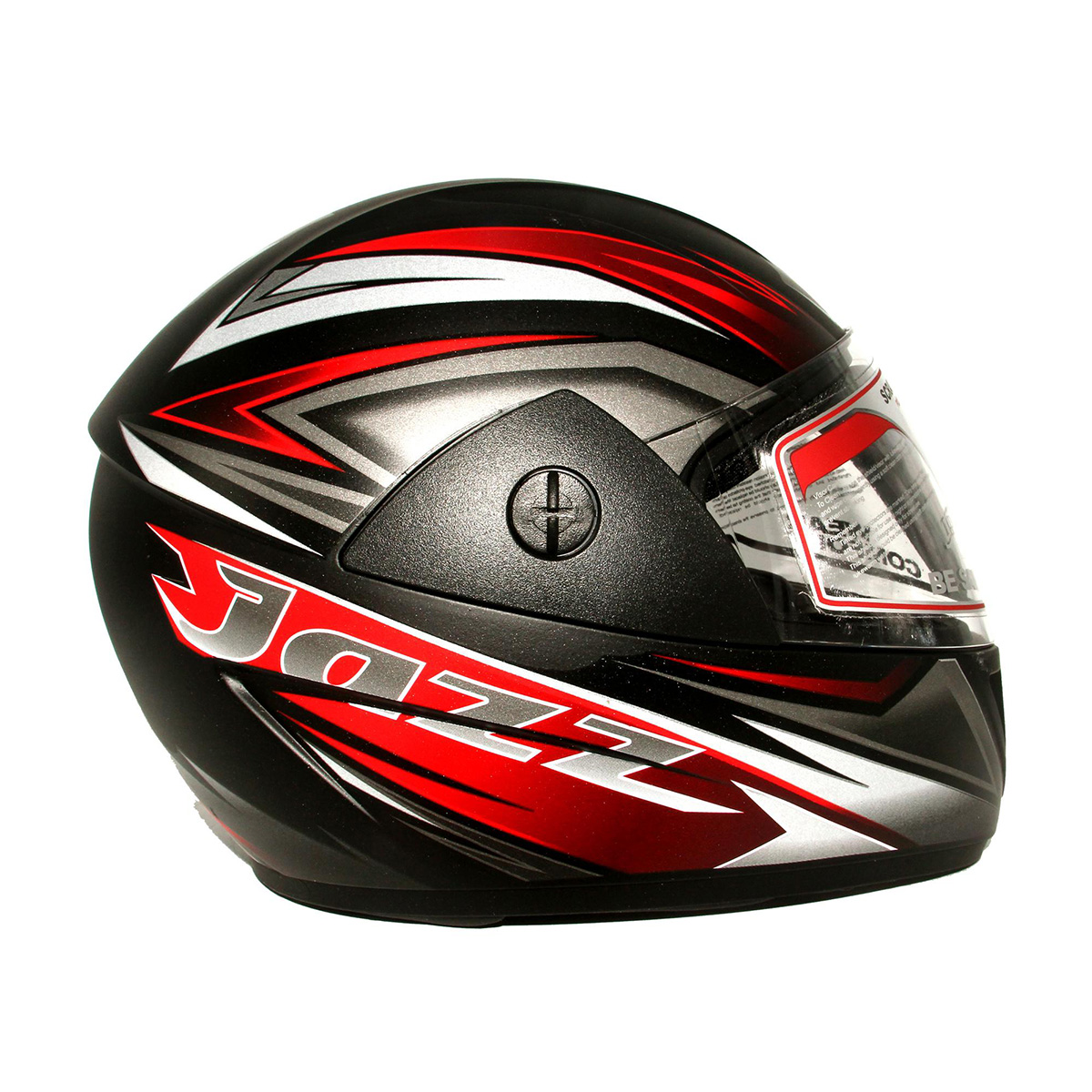 Picture of GLIDER Jazz D3 Full Face Helmet  - Matt Black Red