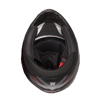 Picture of GLIDER Jazz D3 Full Face Helmet  - Matt Black Red