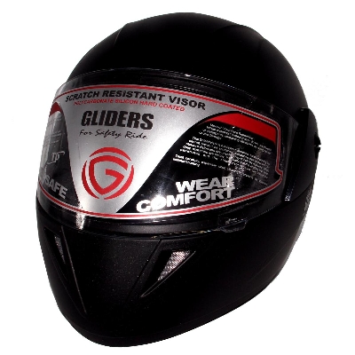 Picture of Gliders Jazz Deluxe Helmet- Matt Black