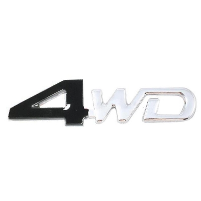 Picture of Car Monogram Logo-4X4-Black
