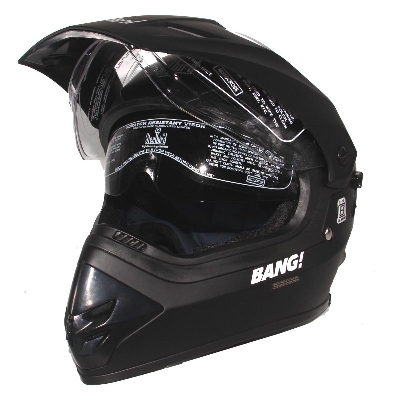 Picture of Bang- Full Face Bike Helmet for Men - Matt Black