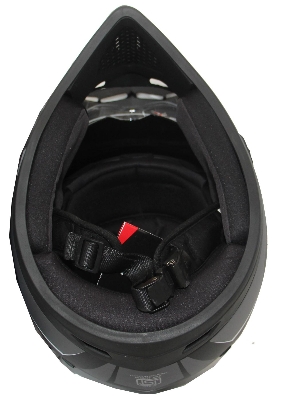 Picture of Vega Off Road MUD Full Face Helmet Dull Black and Blue