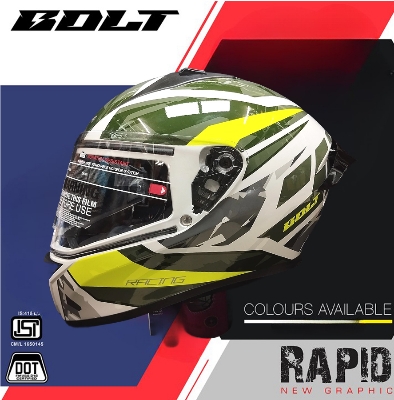 Picture of Vega Bolt Rapid White Neon Yellow