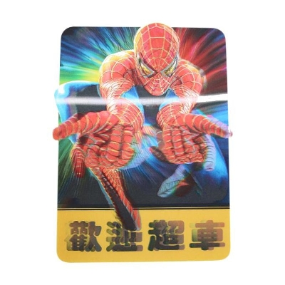 Picture of Spider Man 3D Sticker - Reflected