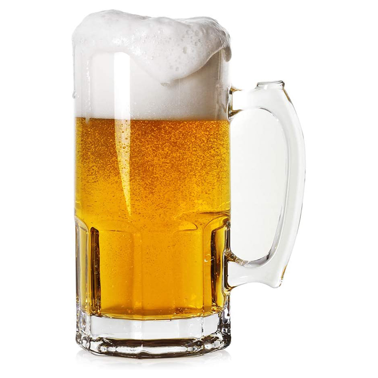 Picture of 600Ml Water Coffe Tea Steins Glass Type And Eco-Friendly Feature Glass Cup Mug - Coffee Mug