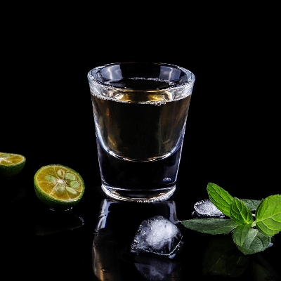 Picture of 40ml Home Light Luxury Drinking Glassware Handmade Transparent Small Glass  Cups