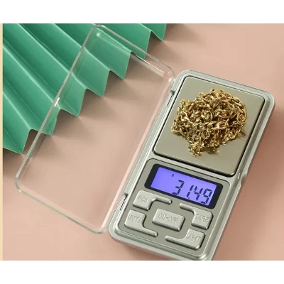 Picture of 200g x 0.01g Digital Scale Diamond Jewelry Gold Herb Balance Weight Gram LCD Mini Pocket Scale
