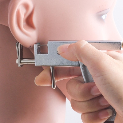 Picture of Professional Ear Piercing Gun Ear Piercing Instrument Tool Surgical Steel Earring Stud For Ear Set