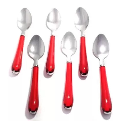 Picture of 6 pcs balloon Designer Stainless Steel Dinner Table Spoons