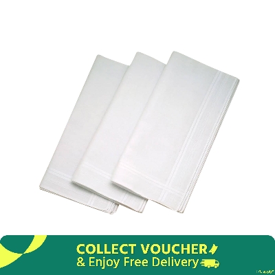 Picture of 100% Cotton 1pcs High Quality Mens Handkerchief