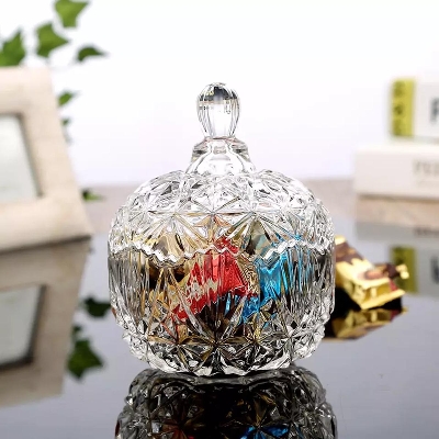 Picture of Luxury sugar bowl candi Jars with glass lid for home decoration