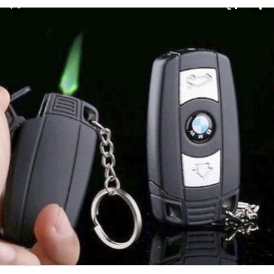 Picture of Limited Edition Jet Flame Key Ring Gas Lighter with led torch Windproof