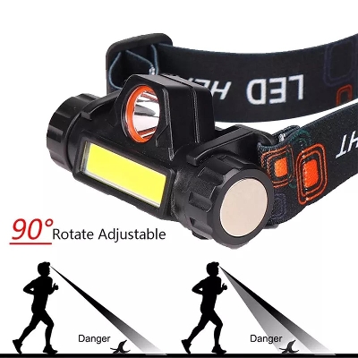 Picture of USB COB Rechargeable Headlight Glare Night Fishing Headlight Magnet Camping Light LED Headlight Outdoor Fishing Light