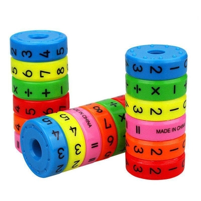 Picture of Education Kids Magnetic Math Numbers Toy Montessori Arithmetic Toys Preschool Educational Tool for Children