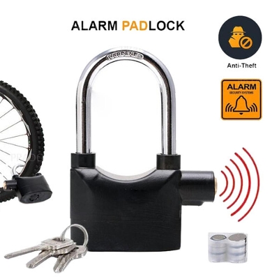 Picture of High Quality Alarm Lock for Bike and Door Security Alarm Lock