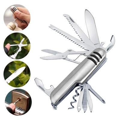 Picture of 11 in 1 Multi-functional Folding Survival Camping Pocket Tool  Outdoor Multi Tool
