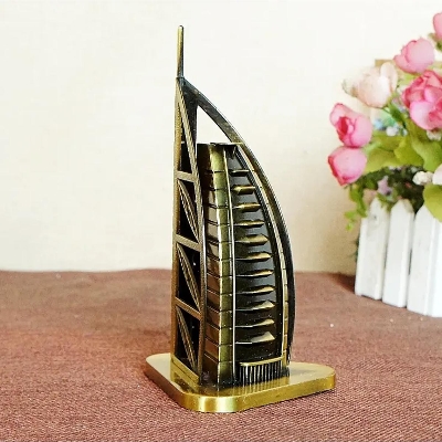 Picture of Metal 3d Building Souvenir Burj Al Arab Model