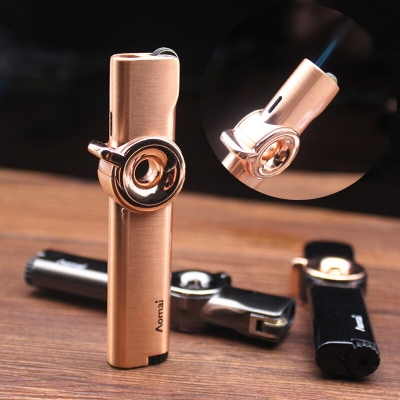 Picture of Metal Windproof Turbo Lighter Fire Jet Butane Lighter Gadgets For Men